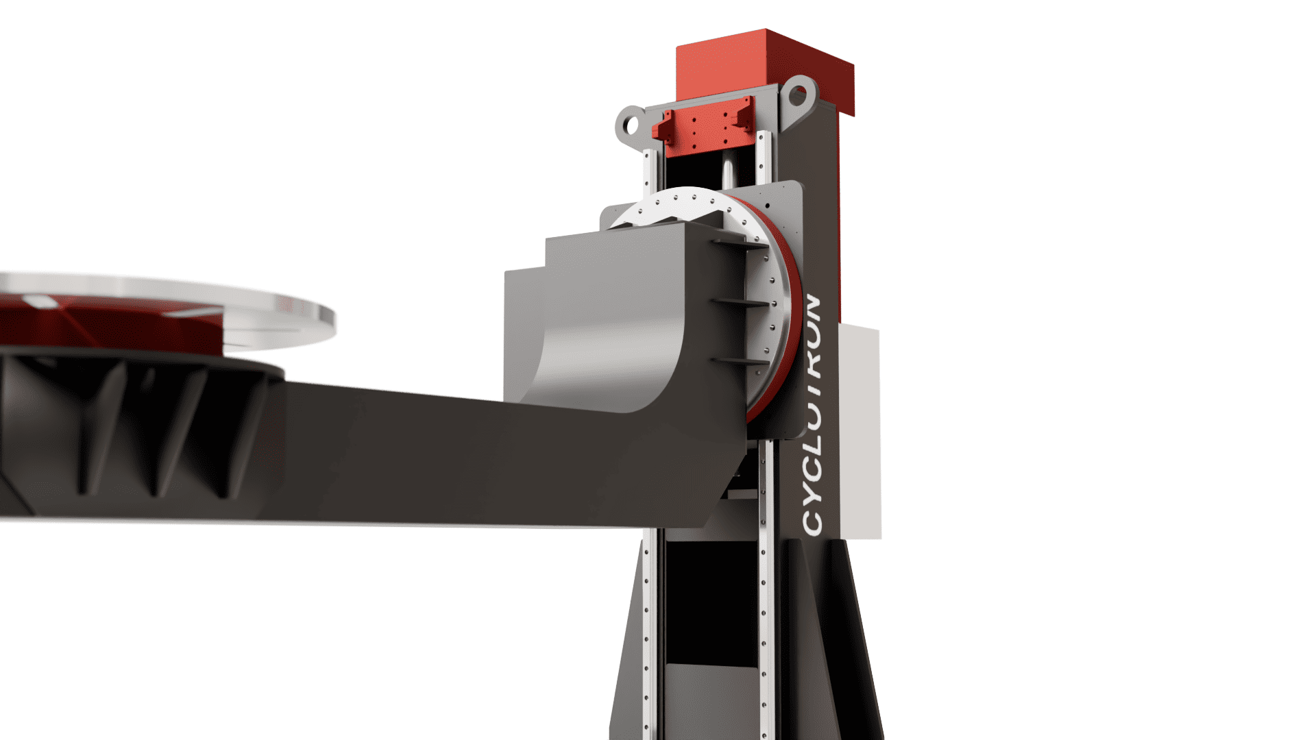 Headstock Tailstock welding positioner-3 Axis-5
