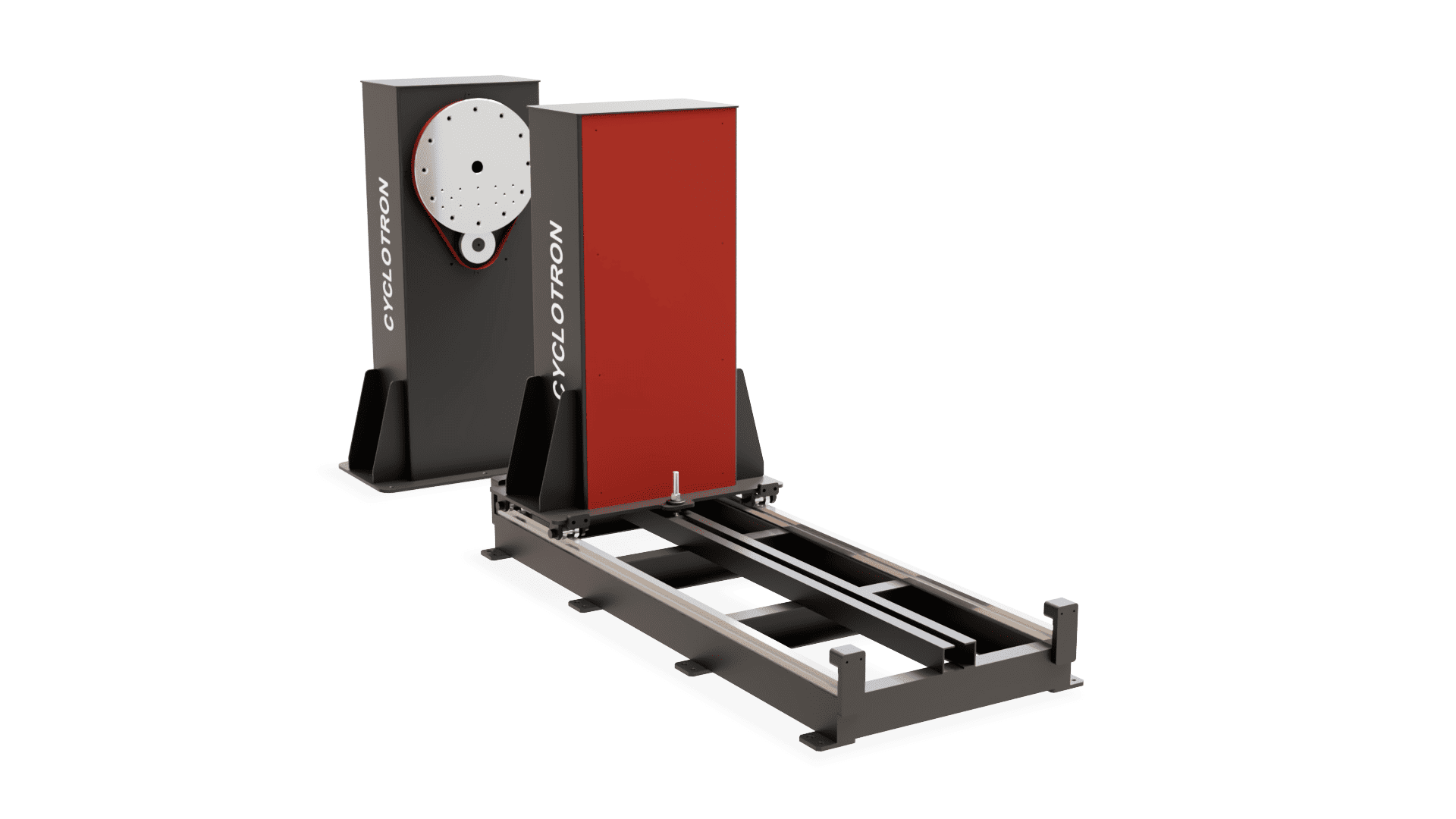 Headstock tailstock welding positioner 1 axis with rail 5