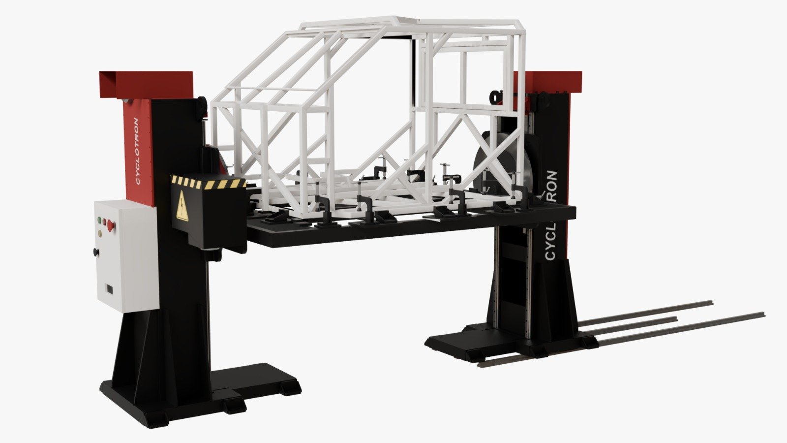 Headstock tailstock welding positioner