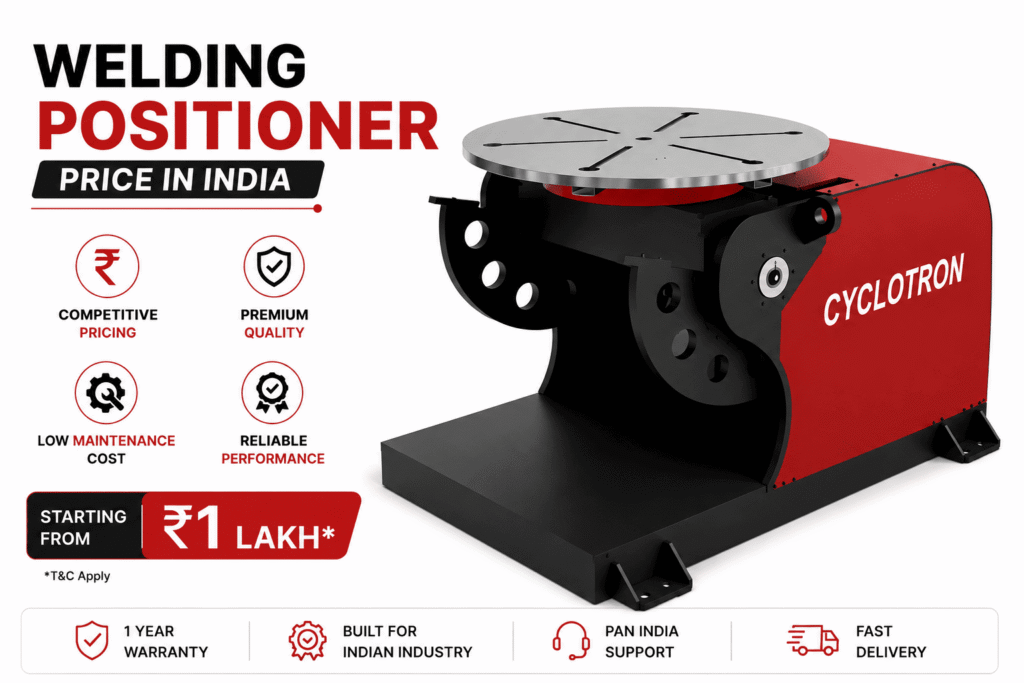 Welding positioner price in India