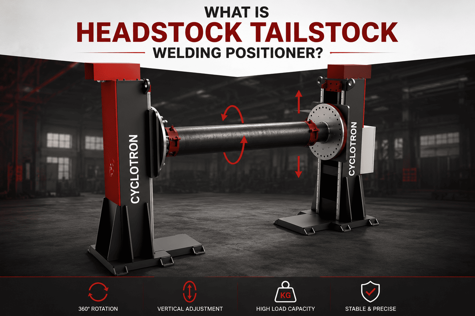 What is a headstock tailstock welding positioner What is a headstock tailstock welding positioner