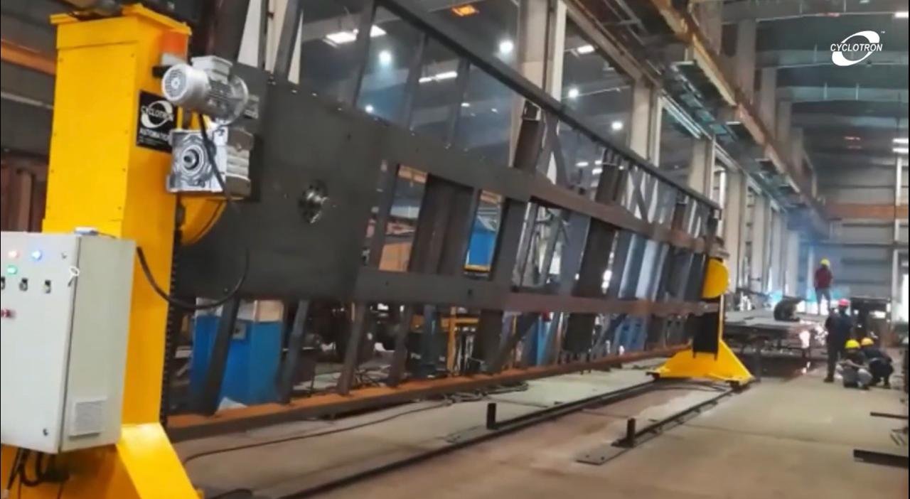 Cyclotron HTP Welding positioner 2