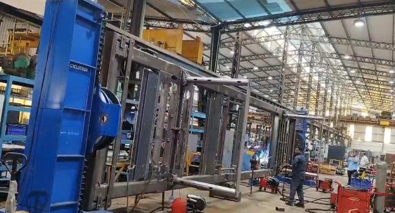 Cyclotron HTP Welding positioner 30 ton 2 Cyclotron HTP Welding positioner 30 ton 2