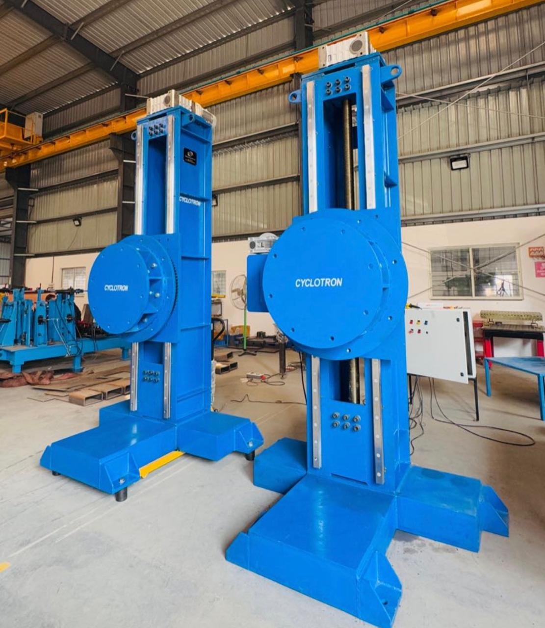 Cyclotron Welding positioner 30 ton 5