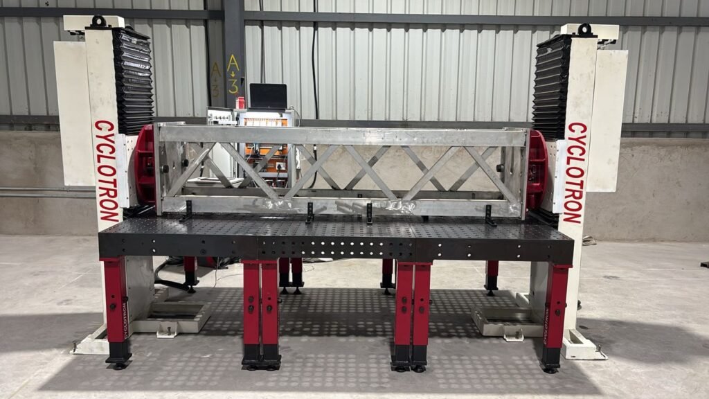 Cyclotron welding positioner system robotic 1