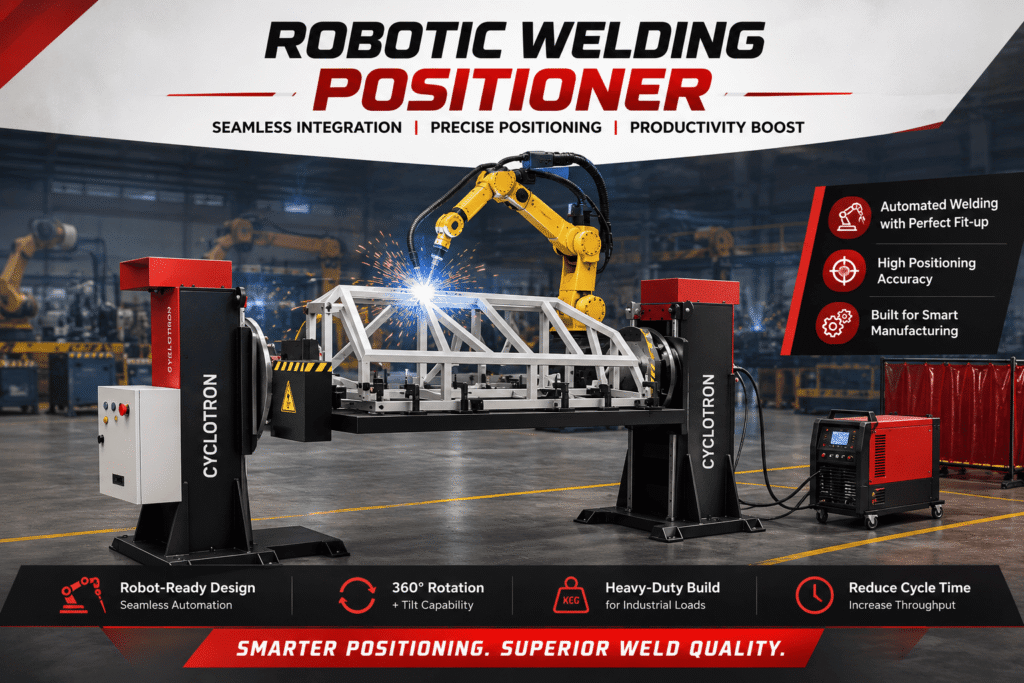Robotic welding positioners