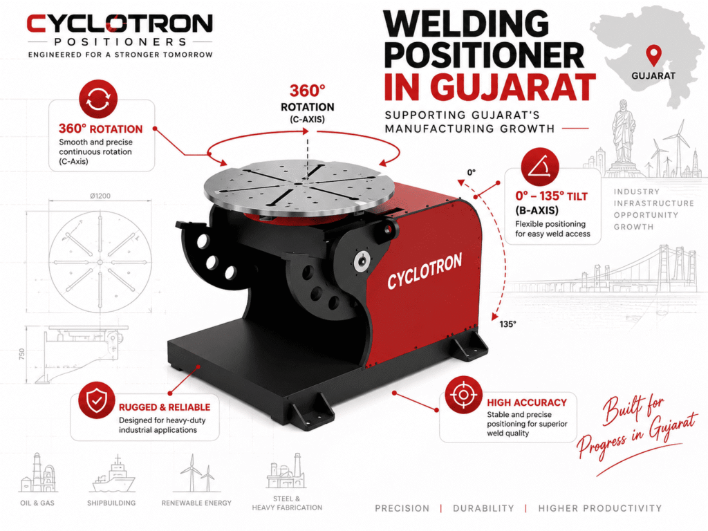 Welding positioner in Gujarat