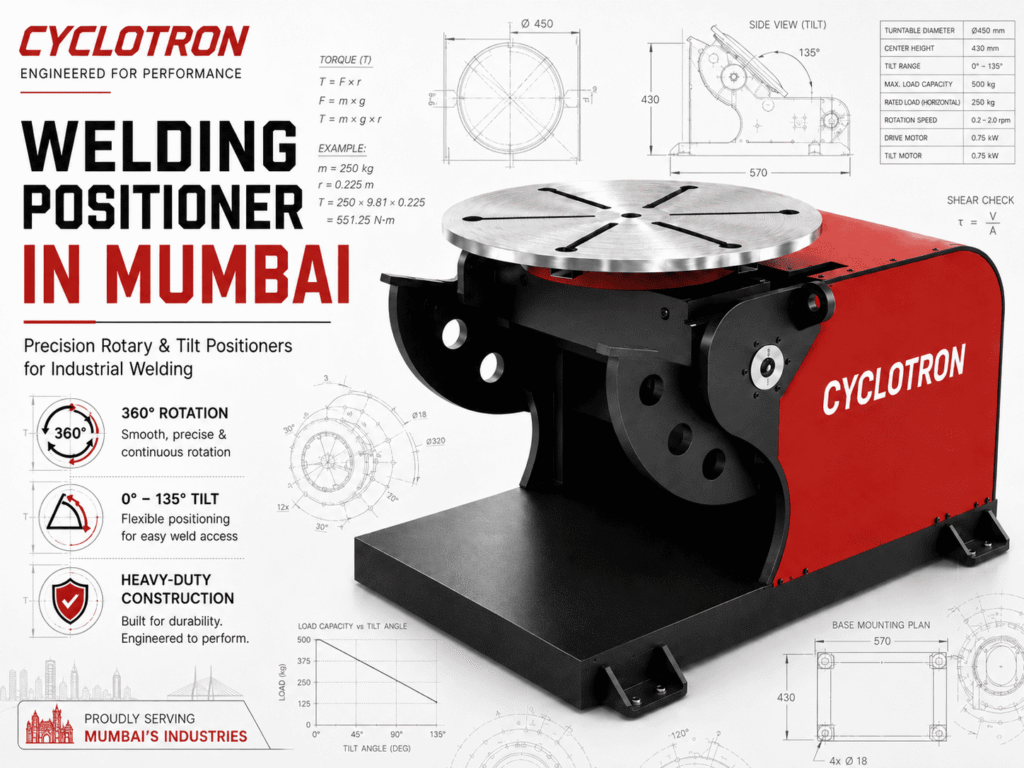 Welding positioner in mumbai