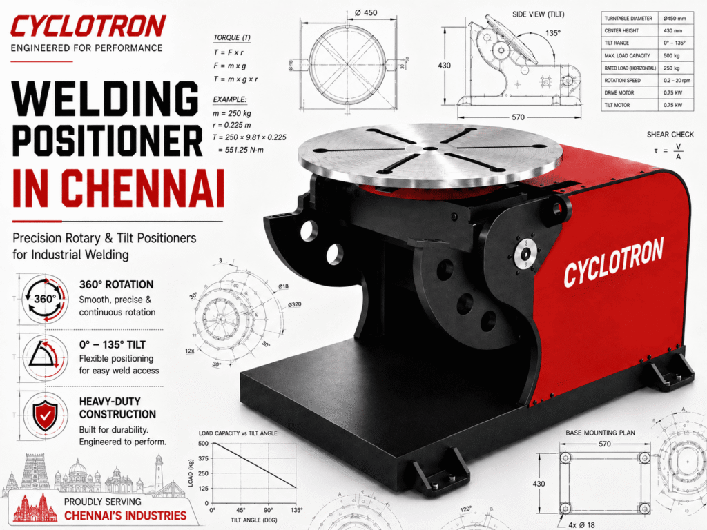 welding positioner in chennai