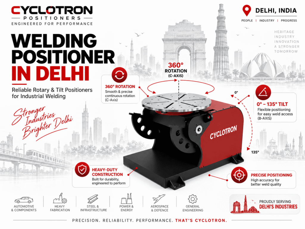 welding positioner in delhi