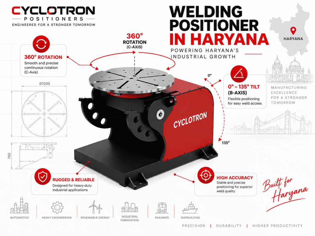 welding positioner in haryana